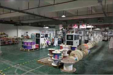 전원 코드 케이블 제조 공정 및 장비