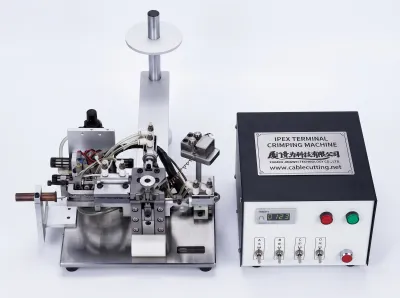 IPEX 동축 케이블 압착기 2200pcs/h WPM-IPEX - 반자동 압착기