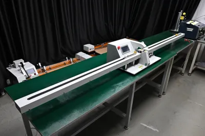 테이프 권취기 + 양면 와이어 드로잉 JW-303KL-1m