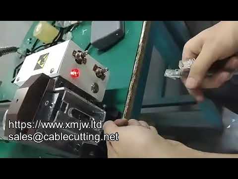 미니 플러그 Cat6 Cat5 RJ45 자동 압착기 | 8핀 이더넷 케이블 압착 머신