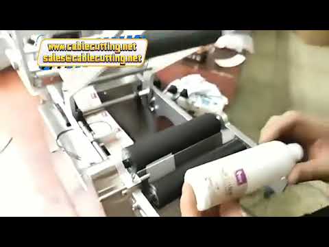 MT 50D auto Round Bottle Self adhesive Sticker Labeling Machine With Date Printer