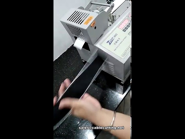 자동 벨크로 테이프 절단기, 접착 벨크로 커팅 머신