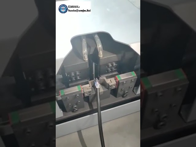 Multi Cores Shield Wire Inner Cores Double Line Peeling Machine HDMI Wire Cores Stripping Machine AW