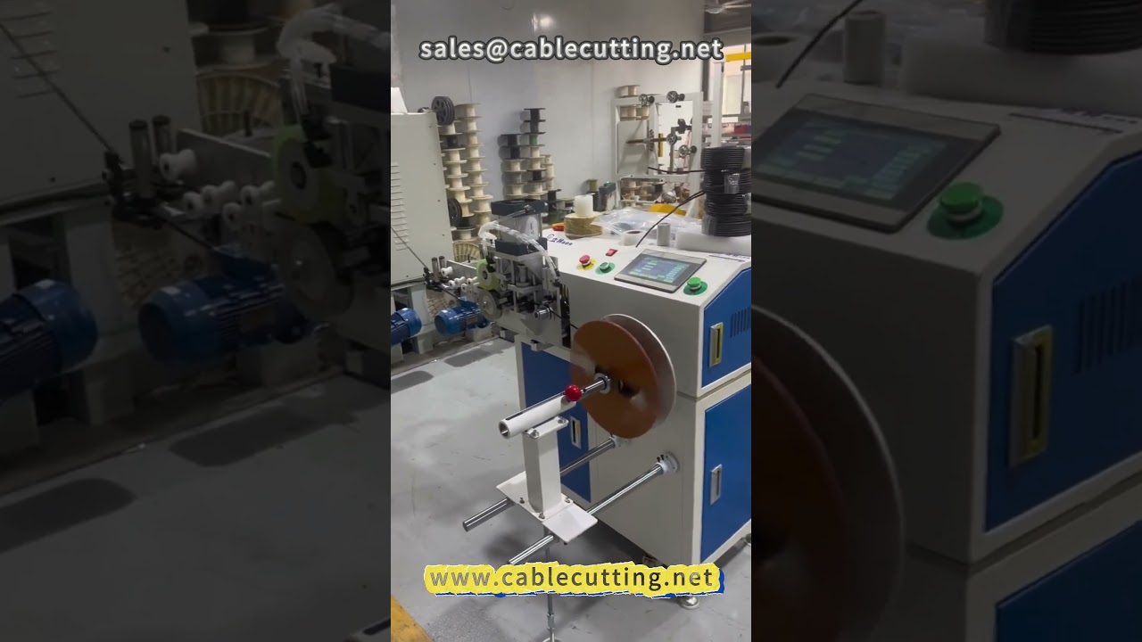 84  meter winding, large volume small volume, meter, wire winding, cutting machine # wire and cable