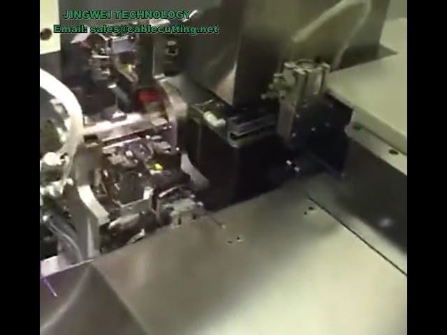 고속 자동 방수 볼트 터미널 크림핑 머신 | 와이어 씰 삽입 자동화 장비