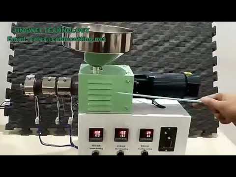 SJ35 Mini Extruder DIY Desktop Single Screw Plastic Extrusion for 3D Printing robotdigg AC Motor