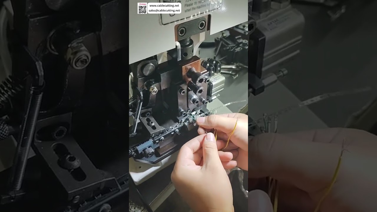 단선 피복 벗김 및 압착 전문 장비: 2.5mm 터미널 완벽 튜닝 솔루션