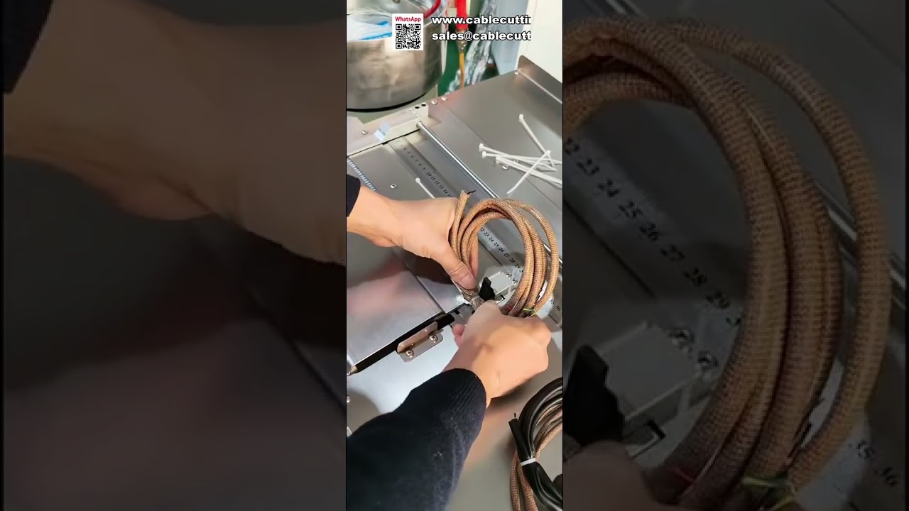 Automatic Nylon Cable Tie Machine for Aircraft Head and Standard Ties