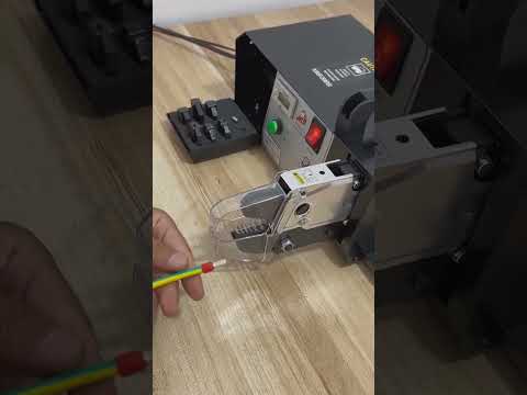 Versatile Electric Terminal Crimping Machine with Cutting, Stripping, and Crimping Functions#factory