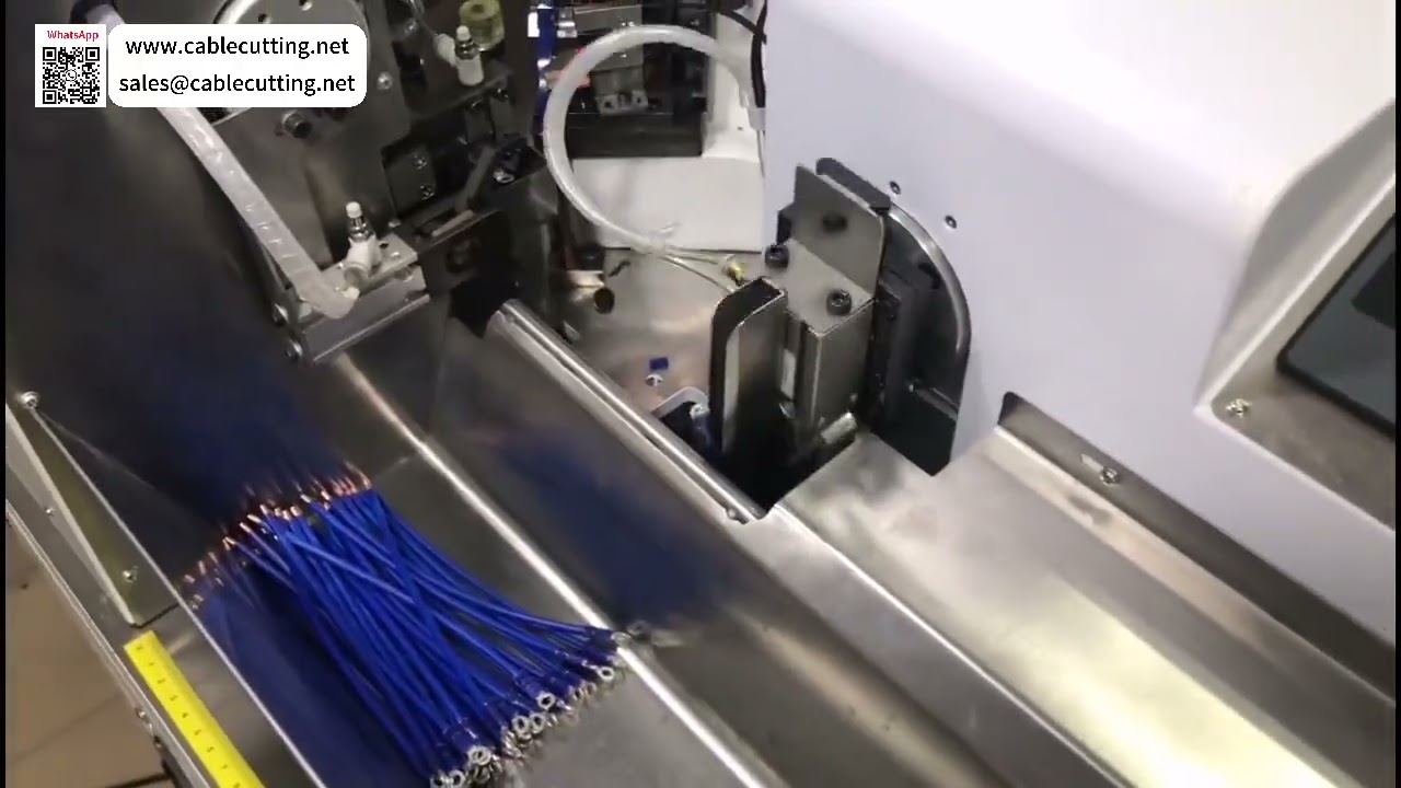 Power Distribution Box Cold Pressed Pre Insulated Terminal Crimping Machine  Auto Assembly