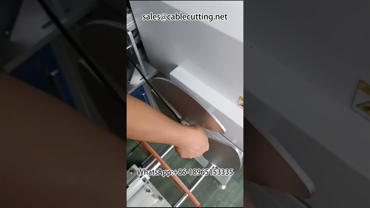 와이어 권선기 | 케이블 하네스 장비 | 미터 계수 및 위치 절단 시스템