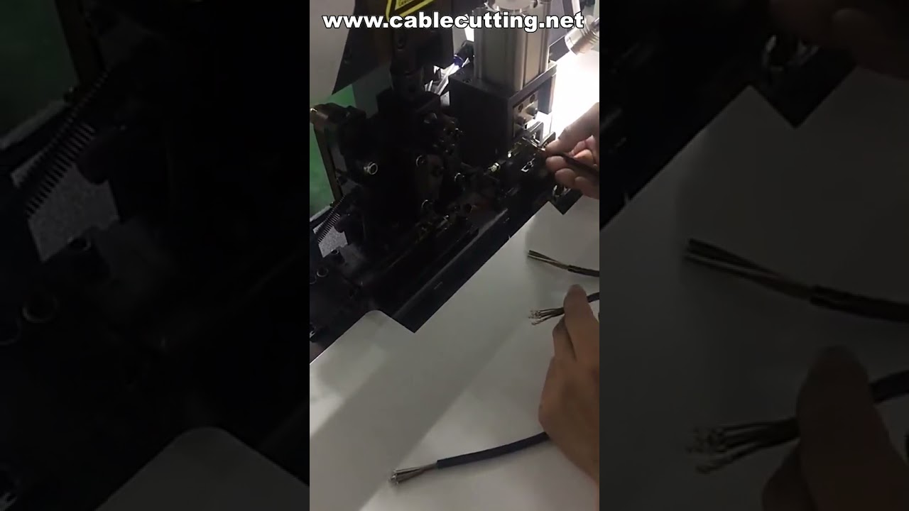 전선 피복 벗기는 기계, 케이블 스트리핑 머신, BV 하드라인 압착기