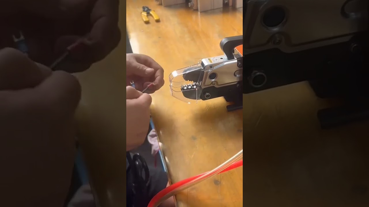 AM 10 Pneumatic Terminal Crimping Machine High Performance & Value #factory #machine