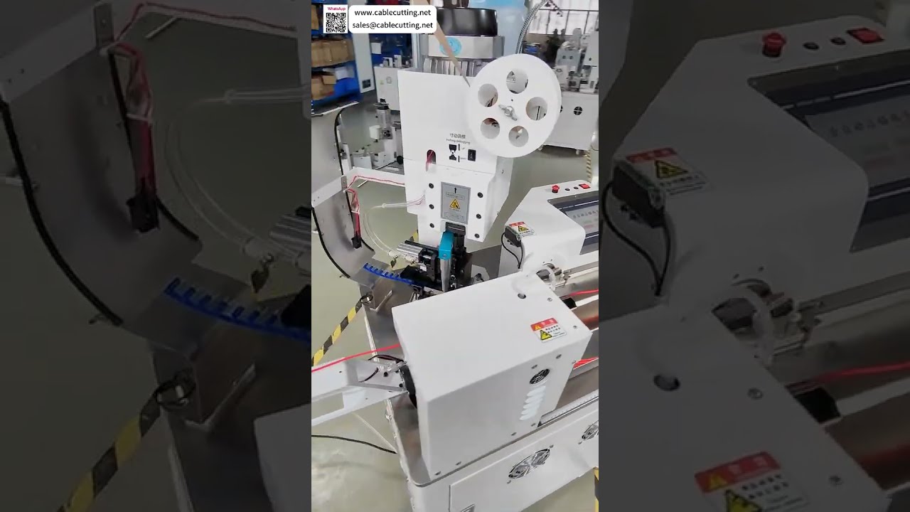 Wire Twisting Tinning & Insulated Terminal Crimping Machine  Auto Wire Harness Processing