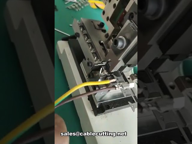 초광폭 수평 다이 장착 공압 자동 와이어 절단기 | 고효율 포장 자동화